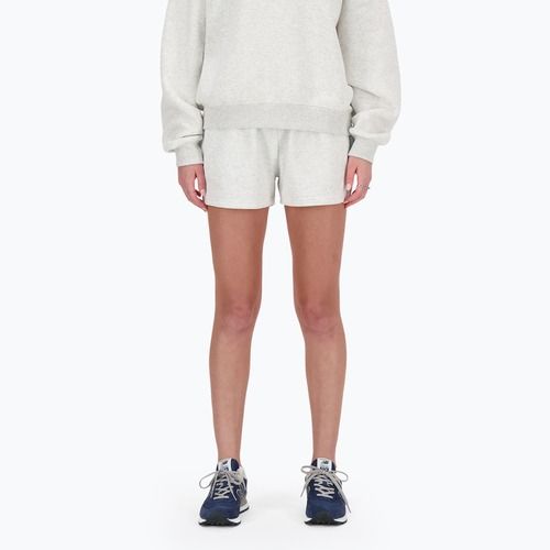 Női rövidnadrág New Balance French Terry ash heather