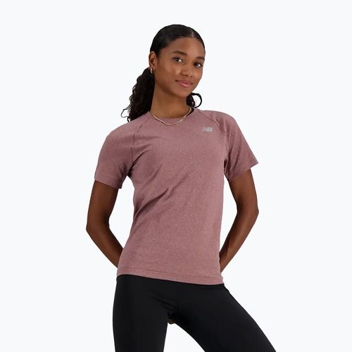 Női póló New Balance Seamless licorice heather