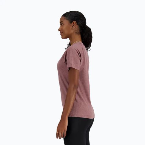 Női póló New Balance Seamless licorice heather