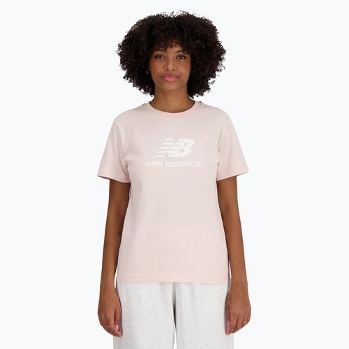 Női póló New Balance Jersey Stacked Logo T-Shirt quartzpi