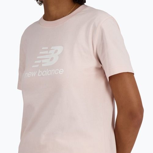 Női póló New Balance Jersey Stacked Logo T-Shirt quartzpi