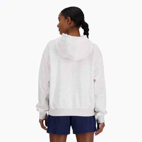 Női kapucnis pulóverNew Balance French Terry Small Logo Hoodie ash heather