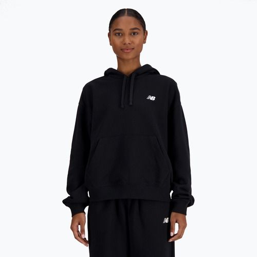 Női kapucnis pulóverNew Balance French Terry Small Logo Hoodie black