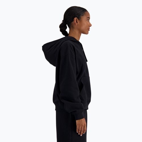 Női kapucnis pulóverNew Balance French Terry Small Logo Hoodie black