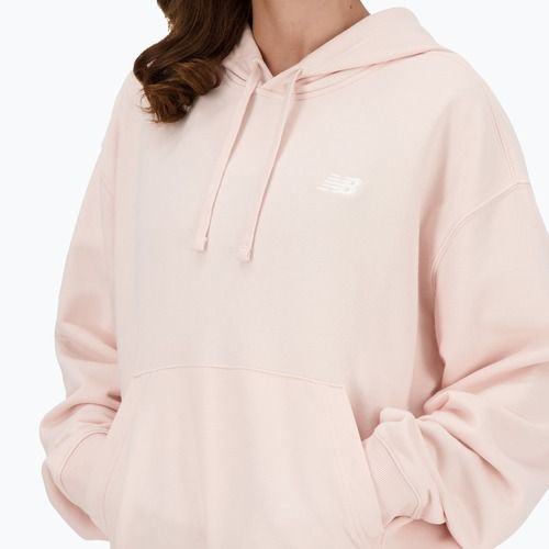 Női kapucnis pulóverNew Balance French Terry Small Logo Hoodie quartzpi