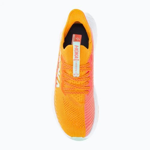 női futócipő HOKA Carbon X 3 radiant yellow/camellia