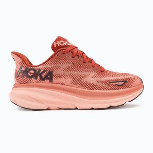 női futócipő HOKA Clifton 9 rust/earthenware