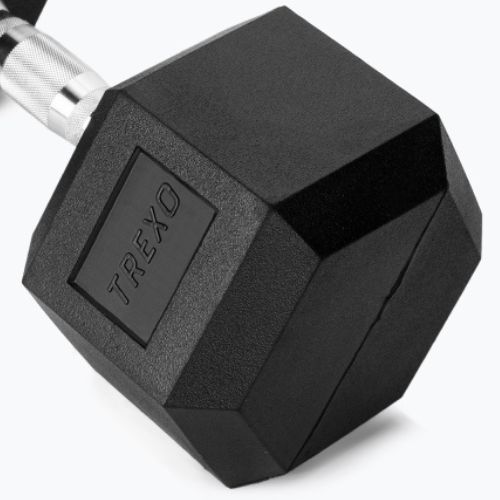XTREXO Hex 22,5 kg-os gumírozott súlyzó