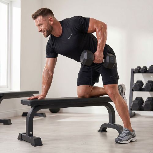 XTREXO Hex 30 kg-os gumírozott súlyzó