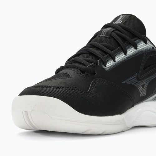 Férfi teniszcipő Mizuno Break Shot 4 CS fekete/fehér/harbor köd