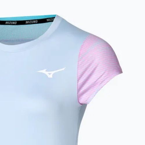 Női teniszpóló Mizuno Charge Printed Tee halogen blue