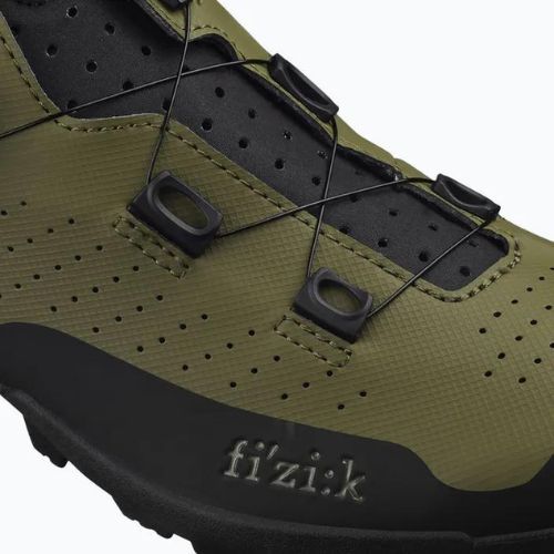 Férfi MTB kerékpáros cipő Fizik Terra Atlas army/black