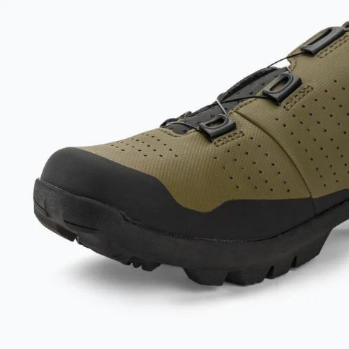 Férfi MTB kerékpáros cipő Fizik Terra Atlas army/black
