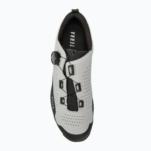 Férfi MTB kerékpáros cipő Fizik Terra Atlas grey/black