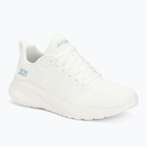 női cipő SKECHERS Bobs Squad Chaos Face Off white/white