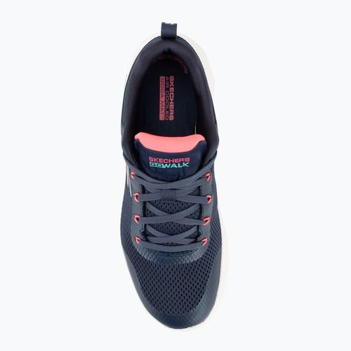 Női SKECHERS Go Walk Flex Caley navy/fehér/korall cipő