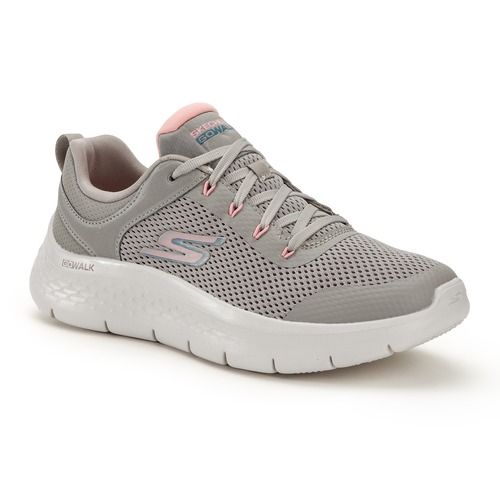 Női SKECHERS Go Walk Flex Caley taupe/rózsaszín cipő
