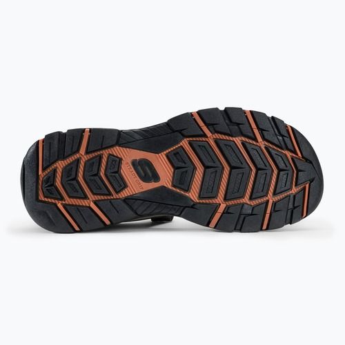 Férfi szandál SKECHERS Tresmen Ryer olive/black/orange