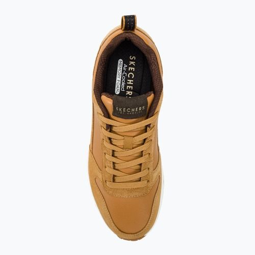 Férfi cipő SKECHERS Uno Stacre whiskey/white