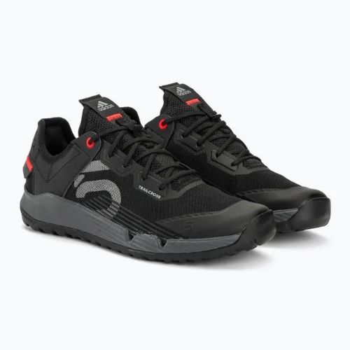 Női platform kerékpáros cipő adidas FIVE TEN Trailcross LT core black/grey two/solar red