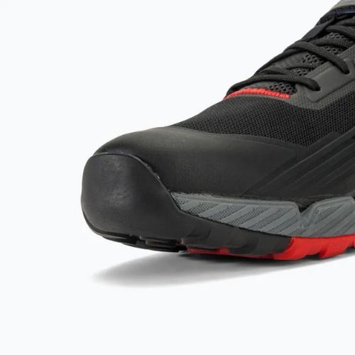 Férfi MTB kerékpáros cipő adidas FIVE TEN Trailcross Clip A mag fekete/szürke három/piros