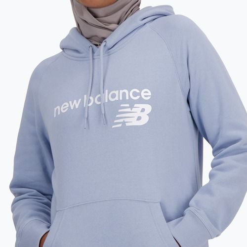 Női pulóver New Balance Core Fleece Hoodie light purple
