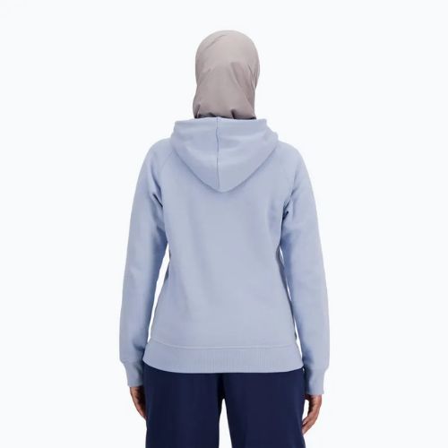 Női pulóver New Balance Core Fleece Hoodie light purple