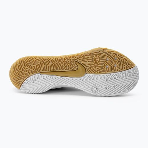 Röplabda cipő Nike Zoom Hyperace 3 white/mtlc gold-photon dust