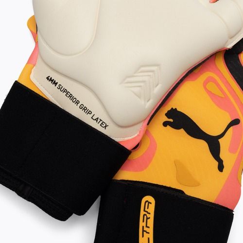 PUMA Ultra Ultimate Hybrid sunset glow/sun stream/puma black kapuskesztyű