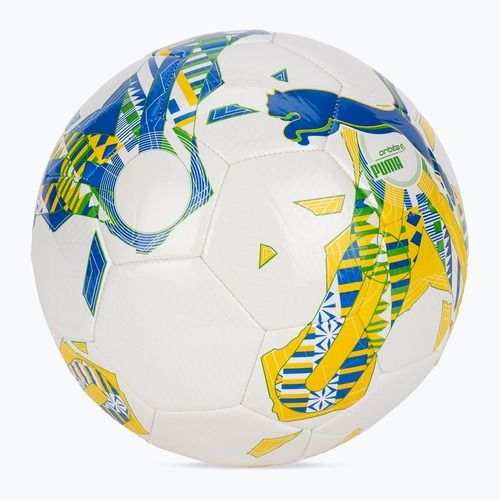 FocilabdaPUMA Orbita 6 FanwearCapsule MS puma white/pele yellow/puma green rozmiar 5