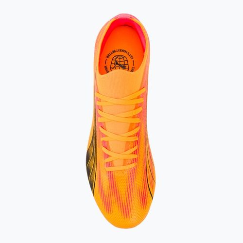 focicipő  PUMA Ultra Match FG/AG sunset glow/puma black/sun stream