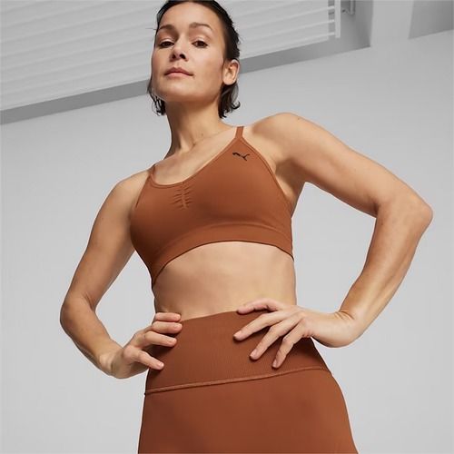 PUMA Move Shapeluxe Seamless teak fitness melltartó