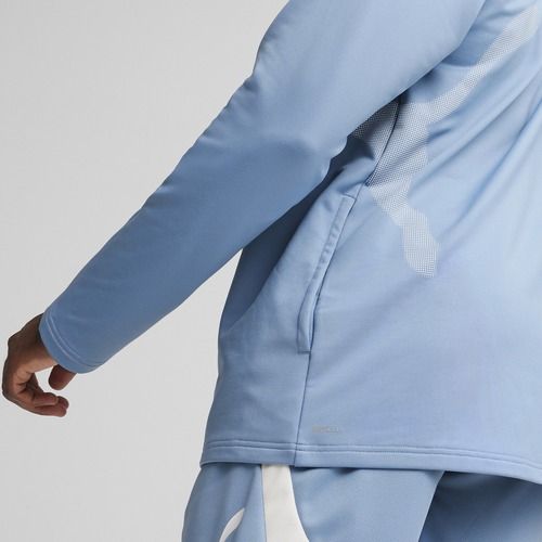 Férfi trekking pulóver PUMA Train All Day Big Cat Hoodie zen blue