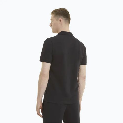 Férfi PUMA Ess Pique Polo Shirt puma fekete/macska