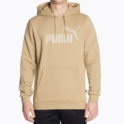 Férfi pulóver PUMA Essentials Big Logo Hoodie FL prairie tan