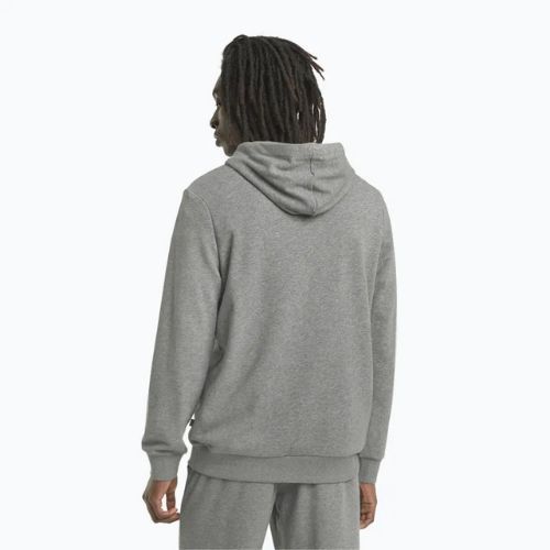 Férfi pulóver PUMA Essentials Big Logo Hoodie TR medium gray heather