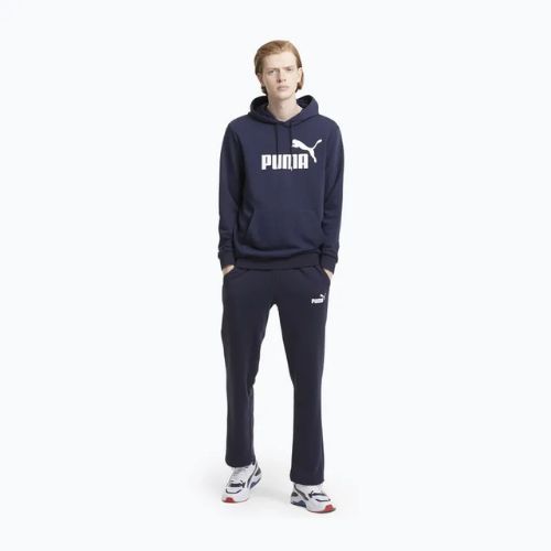 Férfi pulóver PUMA Essentials Big Logo Hoodie TR peacoat