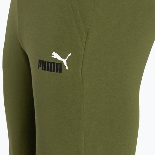 Férfi nadrág PUMA Essentials+ 2 Col Logo TR olive green