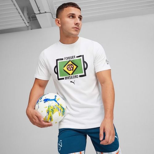 Férfi focimez PUMA Neymar Jr Tee puma fehér