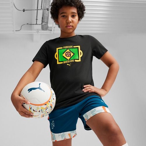 Gyermek focimez PUMA Neymar Jr Tee puma fekete puma fekete