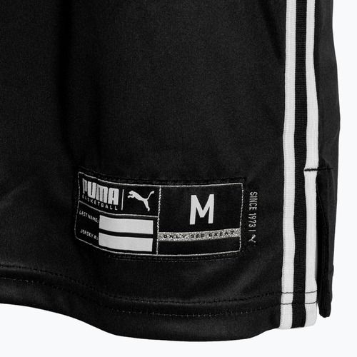 Férfi kosárlabda tank top PUMA Hoops Team Game Jersey puma black
