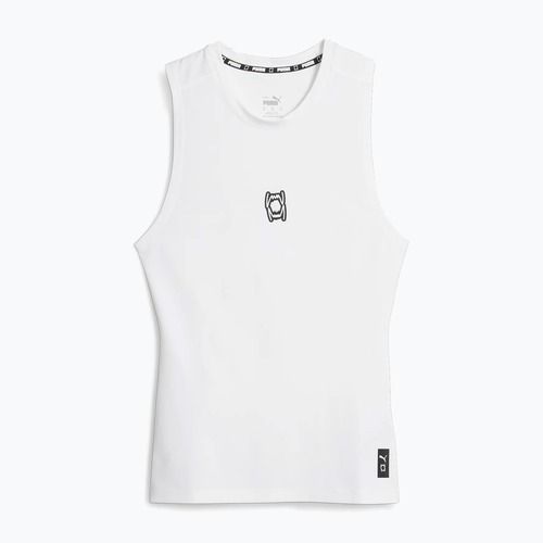 Férfi kosárlabda tank top PUMA Hoops Team Slvs Baselayer puma fehér