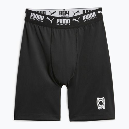 Férfi kosárlabda rövidnadrág PUMA Hoops Team Baselayer puma black