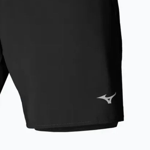 Férfi futónadrág Mizuno Core 7.5 2in1 black