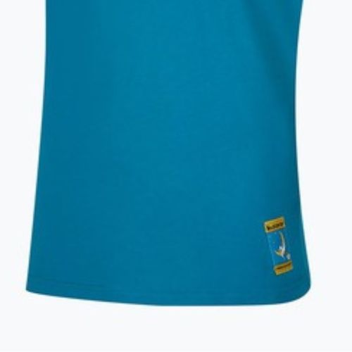 La Sportiva férfi Climbing on the Moon turchese/giallo póló