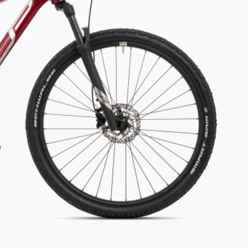 Superior XC 819 fényes sötétvörös/ezüst mountain bike