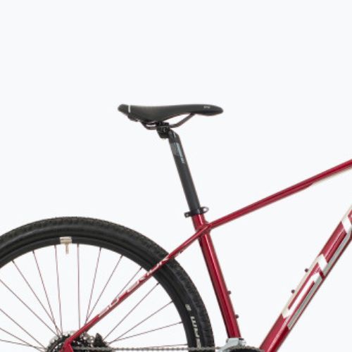 Superior XC 819 fényes sötétvörös/ezüst mountain bike