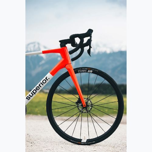 Országúti kerékpár Superior X-ROAD 9.5 GF gloss grey/orange red