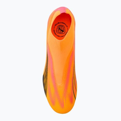 PUMA Ultra Match+ LL Fg/Ag sunset glow/puma black/sun stream futballcipő