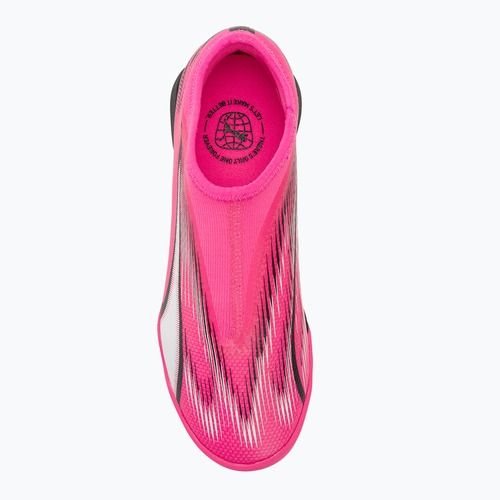 gyermek focicipő  PUMA Ultra Match LL TT + Mid Jr poison pink/puma white/puma black